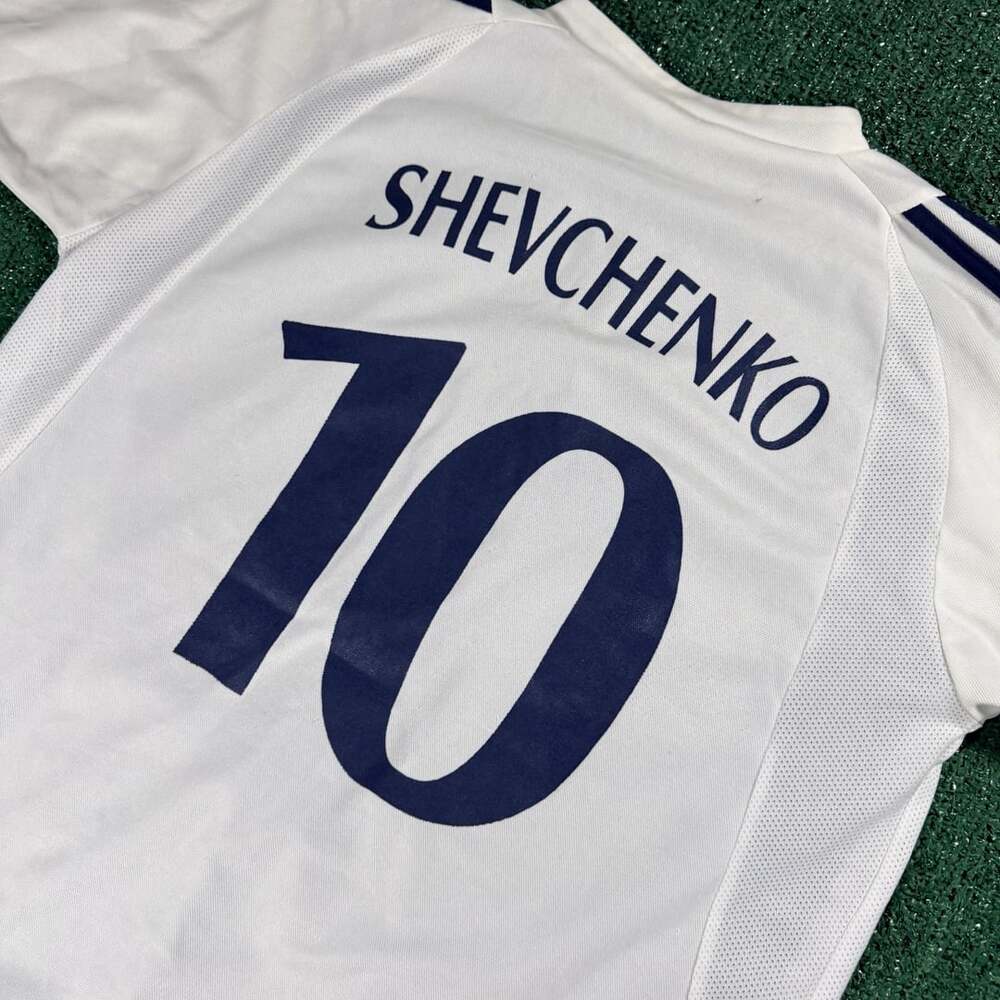 Vintage Adidas Dynamo Kyiv 2003-04 Soccer Jersey Home Shirt Shevchenko 10 - Picture 5 of 8